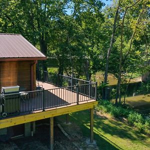 Riverfront Covington Cabin With Deck And Fire Pit! Villa Piqua Exterior photo