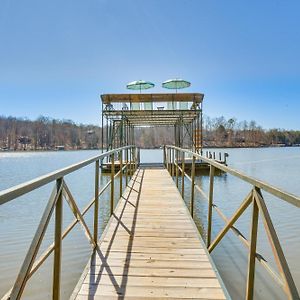 Lake Hartwell Retreat With 2-Tier Dock And Boat Slip! Villa เซเนคา Exterior photo