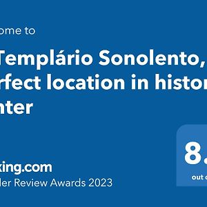 O Templario Sonolento, Perfect Location In Historic Center Villa โตมาร์ Exterior photo