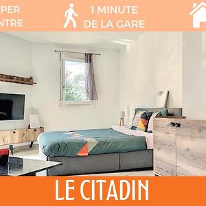 Zenbnb - Le Citadin - Studio - 2 Minutes From The Train Station อานมาส Exterior photo