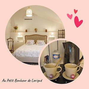 Chambre D'Hotes Au Petit Bonheur Bed & Breakfast Lorigne Exterior photo