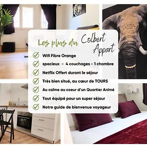 "Colbert' Appart" 1 Chambre - Refait A Neuf - Proche Cathedrale Saint Gatien Apartment ตูร์ Exterior photo