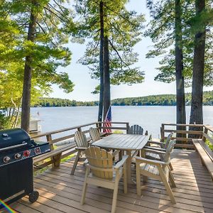 Lakefront Cabin With Canoes, 7 Mi To Mount Sunapee! Exterior photo