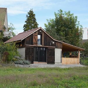 Tiny House Chez Claudine - Relaxen, Workspace, Naehe Thermen, Netflix, Free Parking & Wifi Villa บรุกก์ Exterior photo