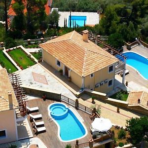 Dreamy Villa Jasmine With Private Pool In Skiathos ตรูโลส Exterior photo