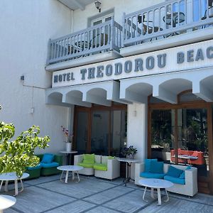 Theodorou Beach Hotel Apartments ซาลิดี Exterior photo