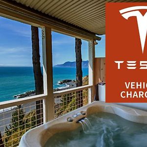 Amazing Oceanview, Oceanfront! By Oceanviewhottubs Shelter Cove, Ca Tesla Ev Station Apartment Exterior photo