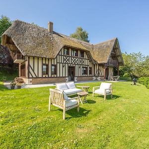 Le Domaine Des Colombages - Welkeys Villa Barneville-la-Bertran Exterior photo