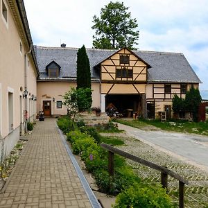 Ferienhof Naecke Mit Flechtwerkstatt Apartment Klingenberg Exterior photo