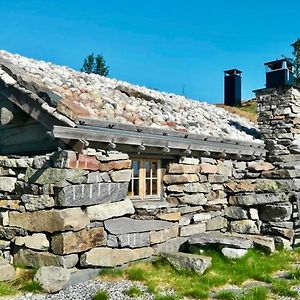 Rustic Mountain Cabin With Modern Interior Villa ฟลอ Exterior photo