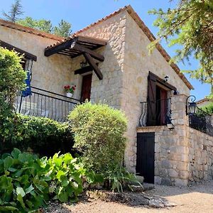 Maison En Pierre De Taille Avec Jardin Et Vue Montagnes Villa Cipieres Exterior photo