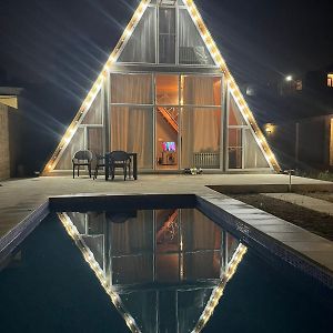 A-Frame Вилла С Подогреваемым Бассейном Villa Pirsagi Exterior photo