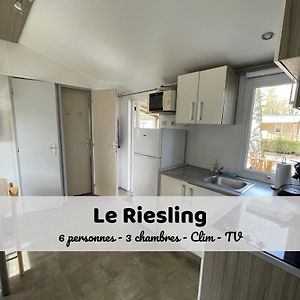 Le Riesling - Mobilhome Pour 6 - Tv - Climatise Boofzheim Exterior photo