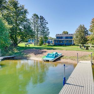 Lakefront Cabin With Fire Pit In Frederic! Villa Luck Exterior photo