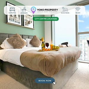 2 Bedroom 2 Bathroom Apartment - City Centre - Free Parking, Fast Wifi, Juliet Balcony And Smart Tv With Skytv And Netflix By Yoko Property มิลตันคีนส์ Exterior photo