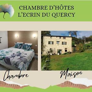 Chambre D'Hotes L'Ecrin Du Quercy Bed & Breakfast ฟีแฌก Exterior photo