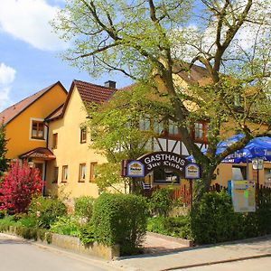 Gasthaus Zur Linde Hotel โรเทนบวร์ก อ็อบ แดร์เทาเบอร์ Exterior photo