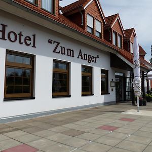 Hotel Zum Anger Neukirchen-Pleisse Exterior photo