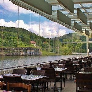 Hotel Les Rives Du Doubs Les Brenets Exterior photo