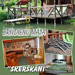 Brivdienu Maja Skerskani Villa คราซลาวา Exterior photo