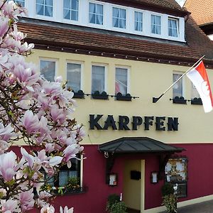 Hotel & Restaurant Zum Karpfen โอเบิร์นบวร์ก อัม มาน Exterior photo