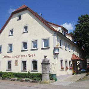 Gasthaus Zum Goldenen Ross Hotel เครกลิงเงิน Exterior photo