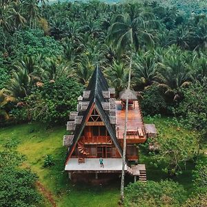 Camiguin Volcano Houses - A-Frame House มัมบาเฮา Exterior photo