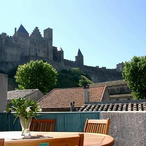 Appartement Le Saint Gimer - Les Balcons De La Cite การ์กาซอน Exterior photo