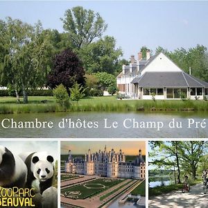 Le Champ Du Pre Bed & Breakfast Gievres Exterior photo