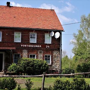 Gospodarstwo Agroturystyczne Powierzowka Villa เลชนา Exterior photo