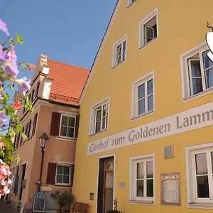 Hotel Gasthof Zum Goldenen Lamm ฮาร์บวร์ก Exterior photo