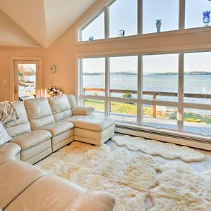 Luxurious Oceanfront Flanders Bay Home With Kayaks! Sullivan Exterior photo
