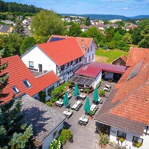 Hotel- Landgasthof Baumhof-Tenne มาร์คทายเดินเฟลด์ Exterior photo