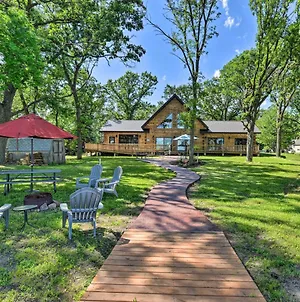 Spacious Pearl Lake Retreat With Yard And Private Dock Cold Spring Exterior photo