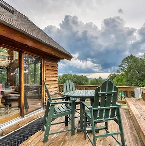Log Cabin With A View Villa Andover Exterior photo