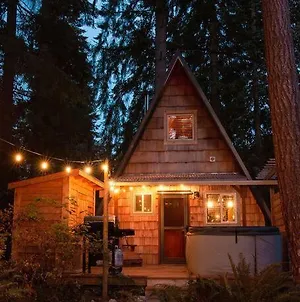 Epic View A-Frame - Hot-Tub, Firepit, & Fireplace Granite Falls Exterior photo